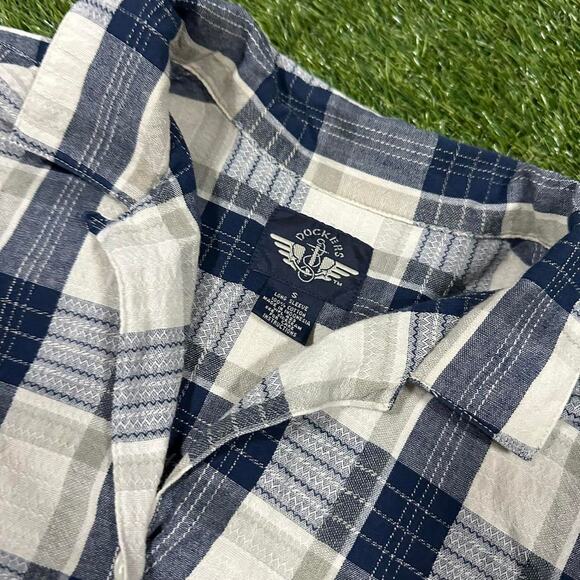 Vintage Button up Faded Flannel Shirt - Picture 3 of 3